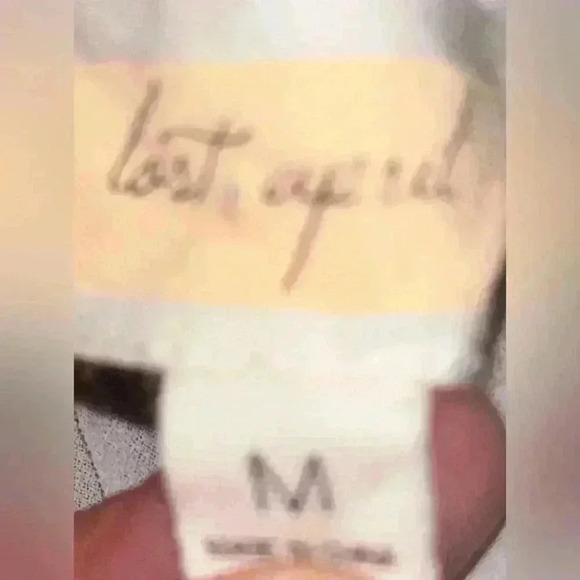 Anthropologie Lost April Ivory Blouse Women’s Size Medium - Picture 3 of 5